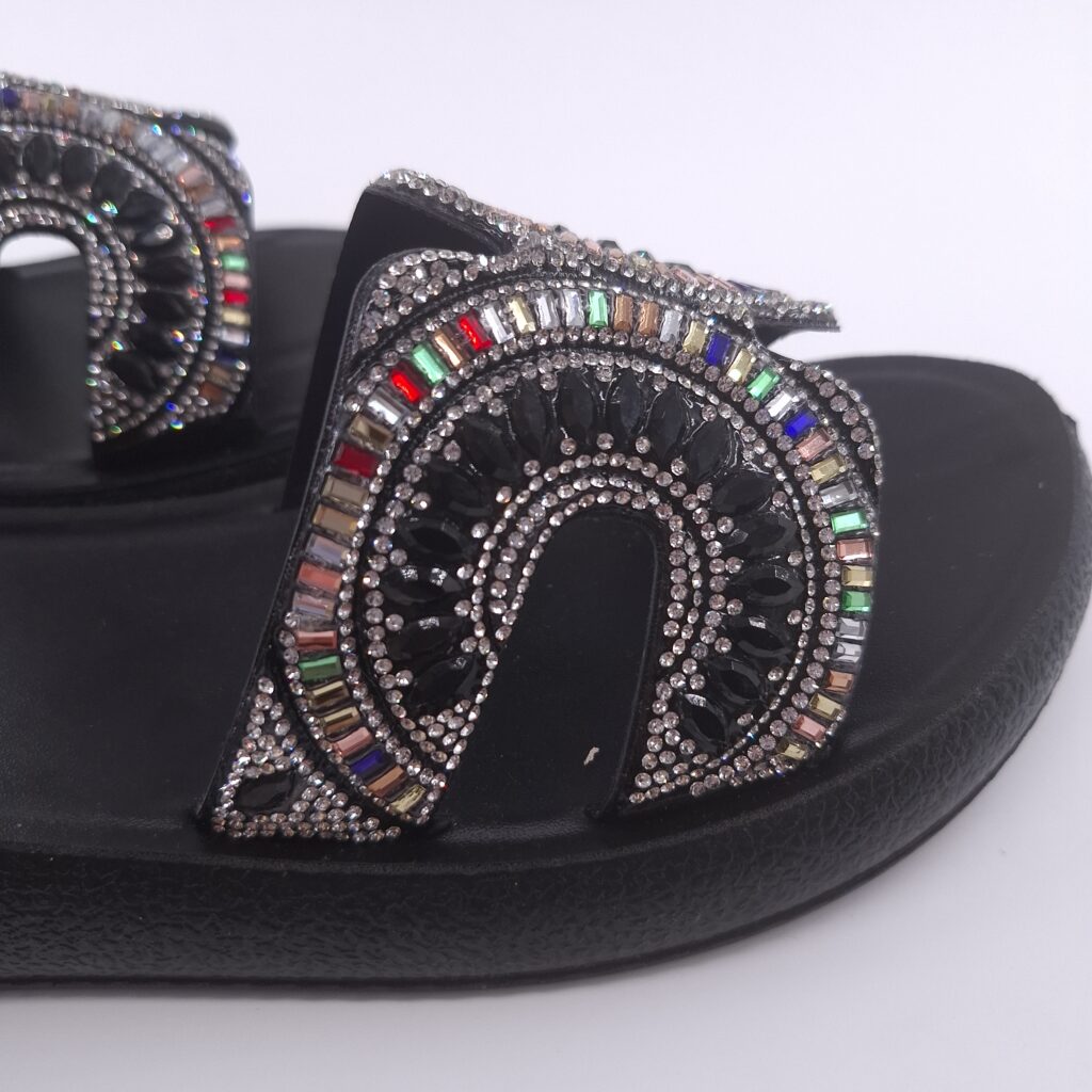 دمپایی زنانه لژدار شیما مدل مبینا